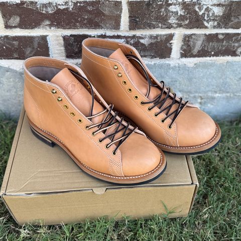 Zerrows Boneakers in Maryam Natural Horsebutt