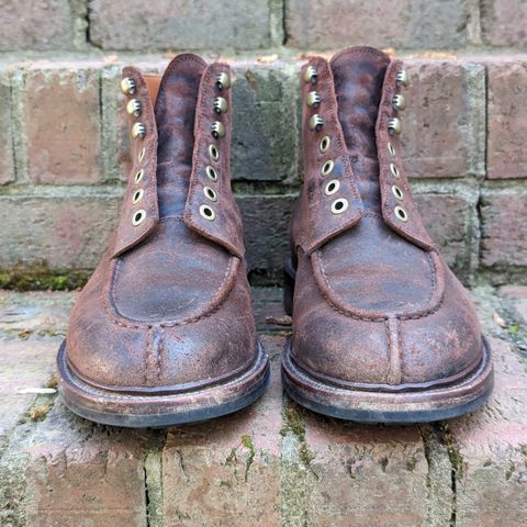Grant Stone Ottawa Boot in C.F. Stead Tobacco Waxy Commander Suede
