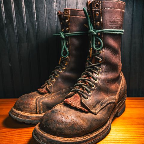 White's Lineman Pro in Seidel Brown Dress
