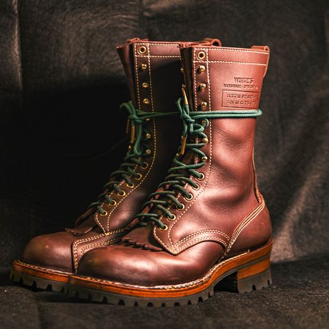 White's Lineman Pro in Seidel Brown Dress