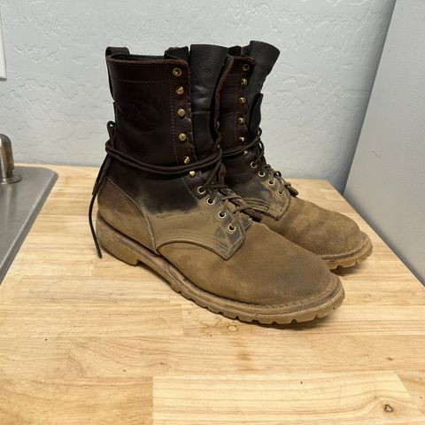 View photo of JK Boots O.T. in Seidel Brown Oil Tan Roughout