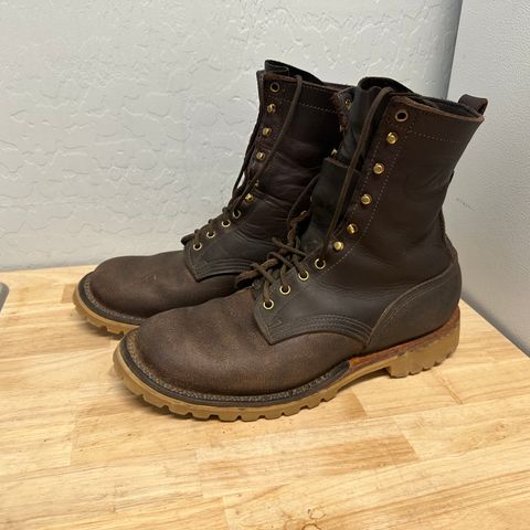 View photo of JK Boots O.T. in Seidel Brown Oil Tan Roughout