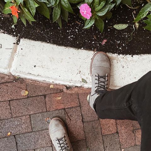 Red Wing Iron Ranger in S.B. Foot Slate Muleskinner