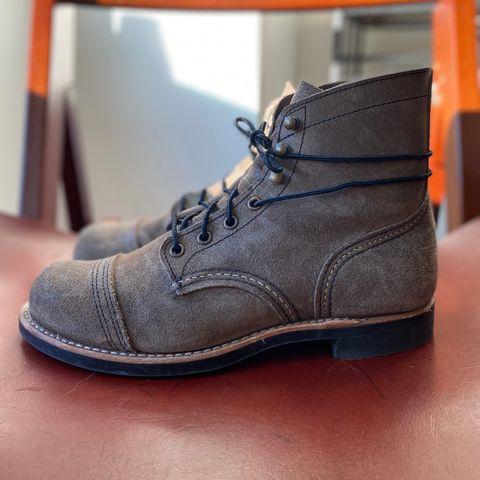 Red Wing Iron Ranger in S.B. Foot Slate Muleskinner