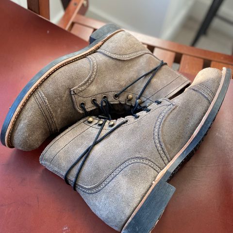 Red Wing Iron Ranger in S.B. Foot Slate Muleskinner