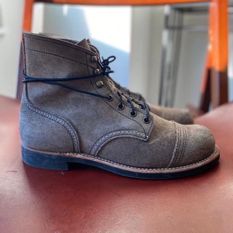 Red Wing Iron Ranger in S.B. Foot Slate Muleskinner