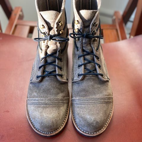 Red Wing Iron Ranger in S.B. Foot Slate Muleskinner