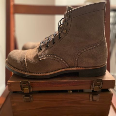 Red Wing Iron Ranger in S.B. Foot Slate Muleskinner