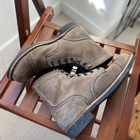 Red Wing Iron Ranger in S.B. Foot Slate Muleskinner