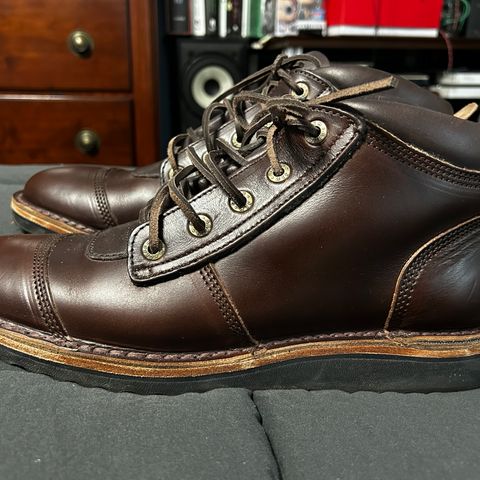 Jim Green African Ranger in Horween Burgundy Chromexcel