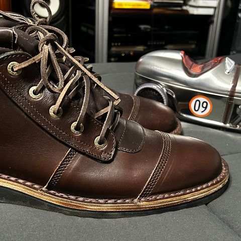 Jim Green African Ranger in Horween Burgundy Chromexcel