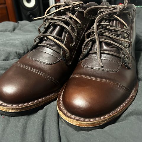 Jim Green African Ranger in Horween Burgundy Chromexcel