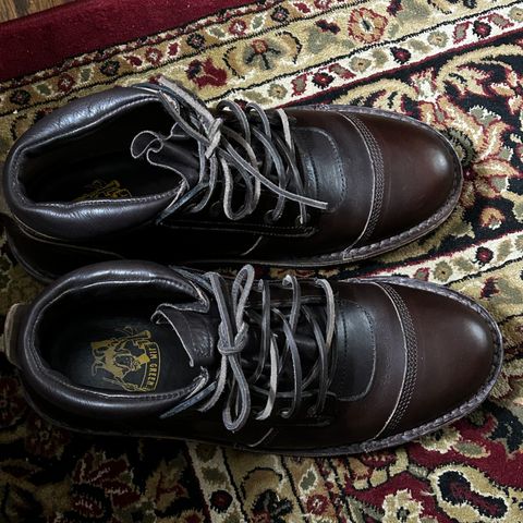 Jim Green African Ranger in Horween Burgundy Chromexcel