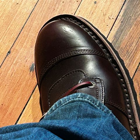 Jim Green African Ranger in Horween Burgundy Chromexcel