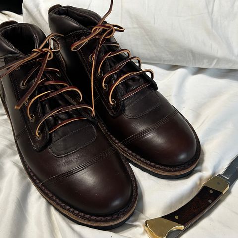 Jim Green African Ranger in Horween Burgundy Chromexcel