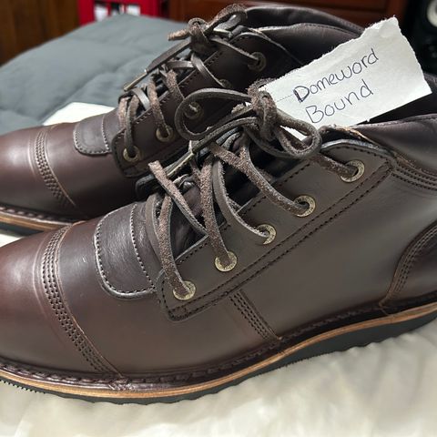 Jim Green African Ranger in Horween Burgundy Chromexcel