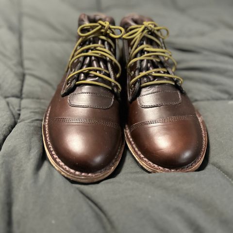 Jim Green African Ranger in Horween Burgundy Chromexcel
