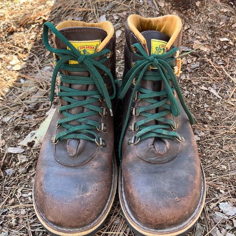 Jim Green Razorback in Brown Full Grain