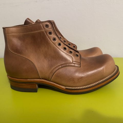 Viberg Service Boot in Horween Natural Chromexcel Horsehide