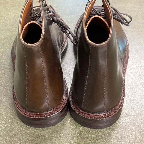 Grant Stone Edward Boot in Horween Maduro Shell Cordovan