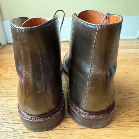 Grant Stone Edward Boot in Horween Maduro Shell Cordovan