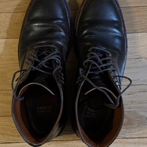 Grant Stone Edward Boot in Horween Maduro Shell Cordovan
