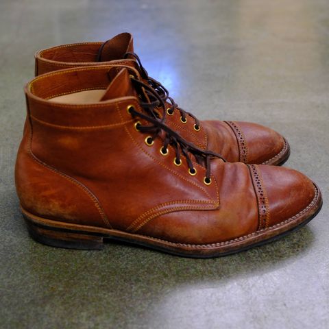 Iron Boots Devil Dog in Maryam Brown Horsebutt
