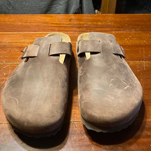 Birkenstock Boston in Habana Oiled Leather