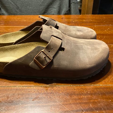 Birkenstock Boston in Habana Oiled Leather