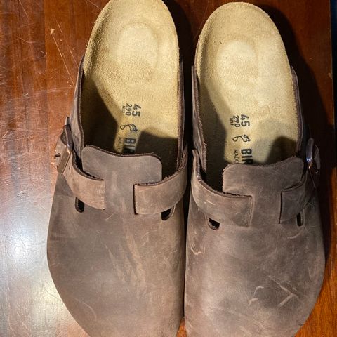 Birkenstock Boston in Habana Oiled Leather