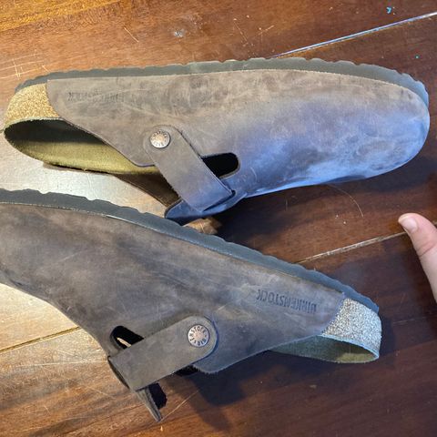 Birkenstock Boston in Habana Oiled Leather