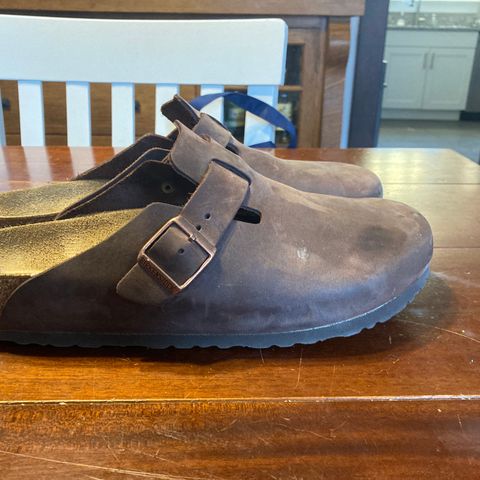 Birkenstock Boston in Habana Oiled Leather