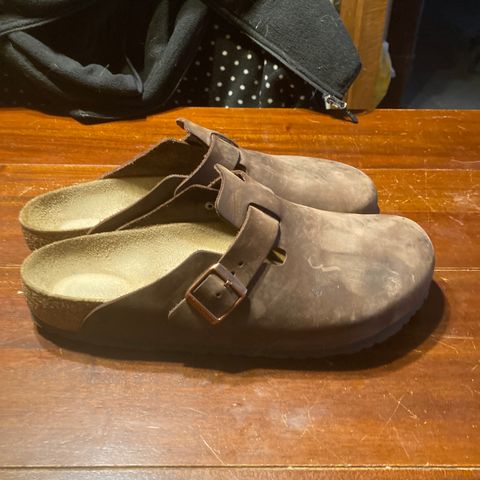 Birkenstock Boston in Habana Oiled Leather
