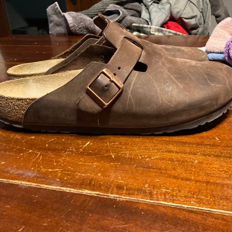 Birkenstock Boston in Habana Oiled Leather