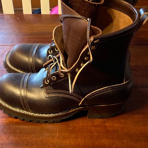 Nicks Urban Logger in Horween Brown Waxed Flesh