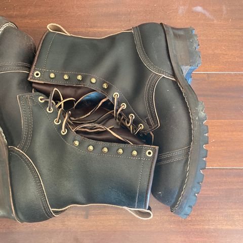 Nicks Urban Logger in Horween Brown Waxed Flesh