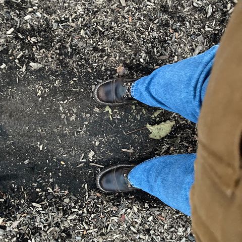 Nicks Urban Logger in Horween Brown Waxed Flesh