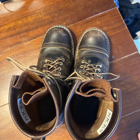 Nicks Urban Logger in Horween Brown Waxed Flesh
