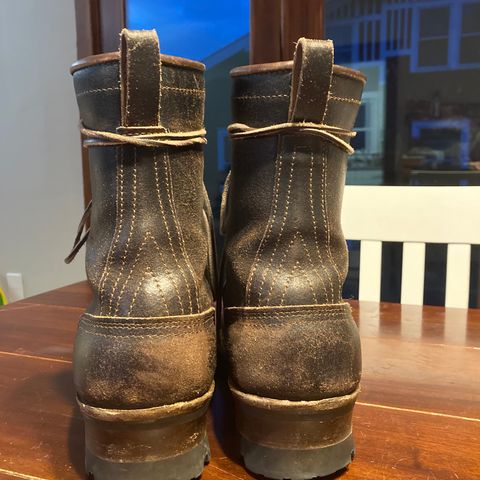 Nicks Urban Logger in Horween Brown Waxed Flesh