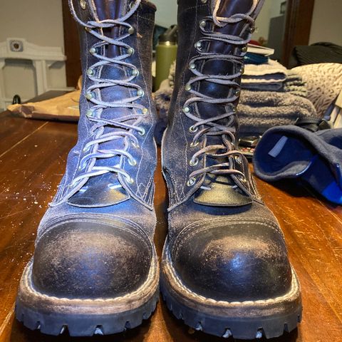 Nicks Urban Logger in Horween Brown Waxed Flesh