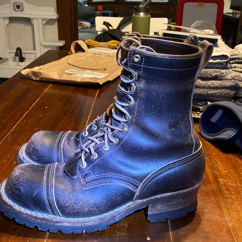 Nicks Urban Logger in Horween Brown Waxed Flesh