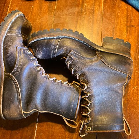 Nicks Urban Logger in Horween Brown Waxed Flesh