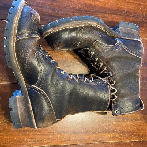 Nicks Urban Logger in Horween Brown Waxed Flesh