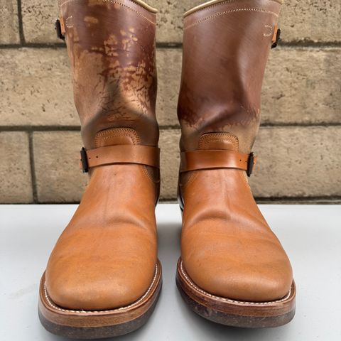 Unsung U 22-2 Engineer Boot in Maryam Natural Rovesico Sego Horsebutt