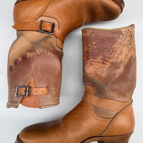 Unsung U 22-2 Engineer Boot in Maryam Natural Rovesico Sego Horsebutt