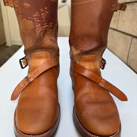 Unsung U 22-2 Engineer Boot in Maryam Natural Rovesico Sego Horsebutt