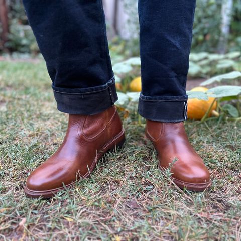 Allen Edmonds Dallas Roper in Horween Cheyenne Brown