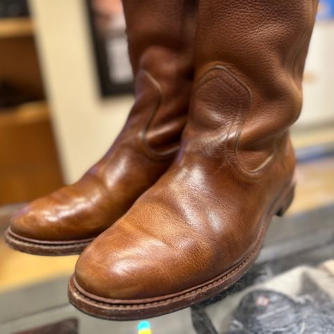 Allen Edmonds Dallas Roper in Horween Cheyenne Brown