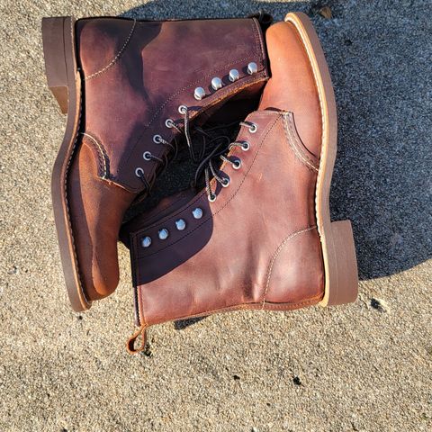 Red Wing Silversmith in S.B. Foot Copper Rough and Tough