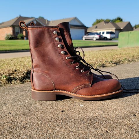 Red Wing Silversmith in S.B. Foot Copper Rough and Tough